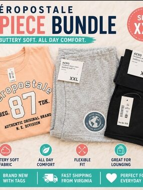 Aéropostale 3-Piece Bundle!